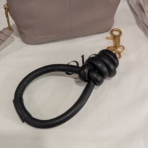 Alf The Label Black Leather Bag Charm